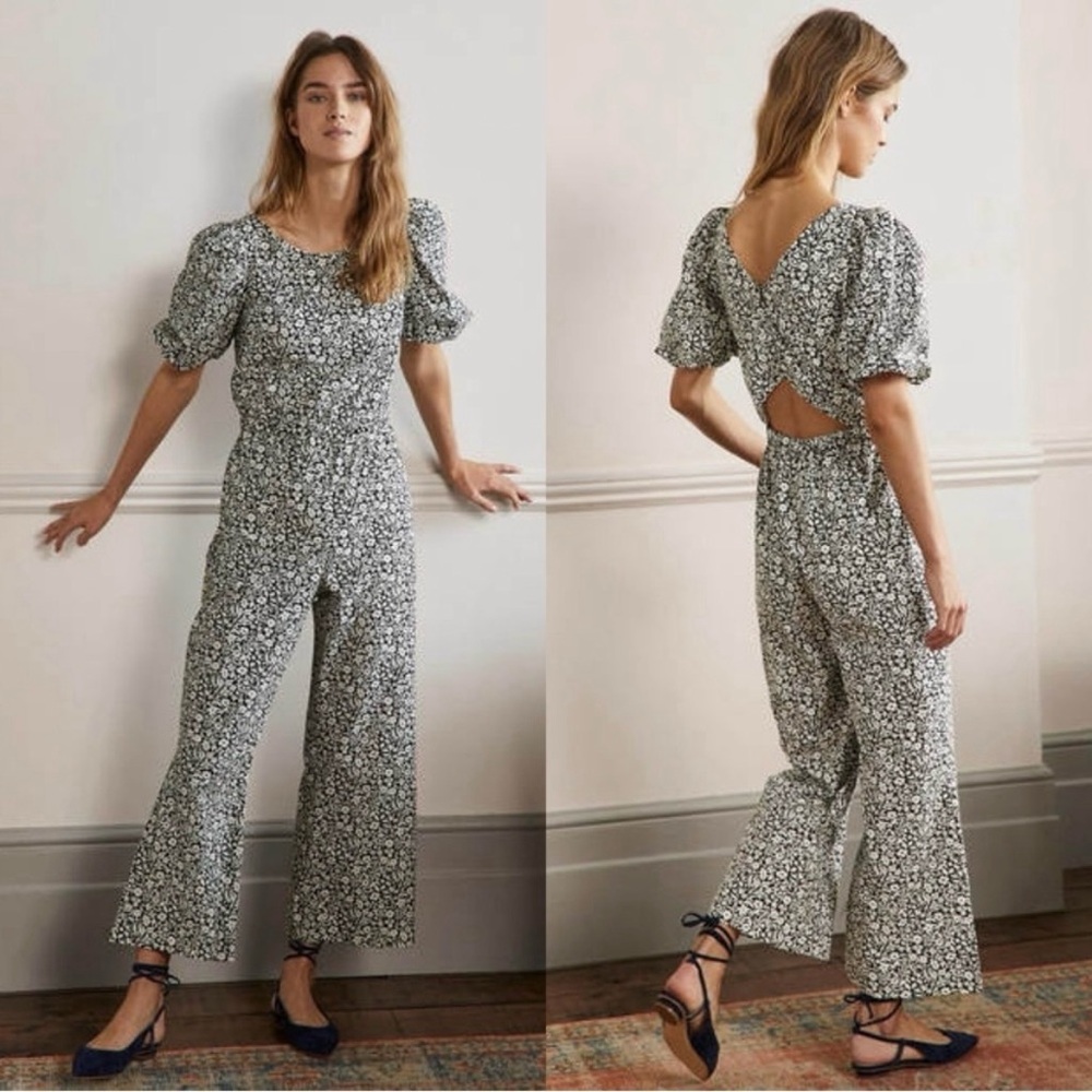 Boden Floral Jumpsuit